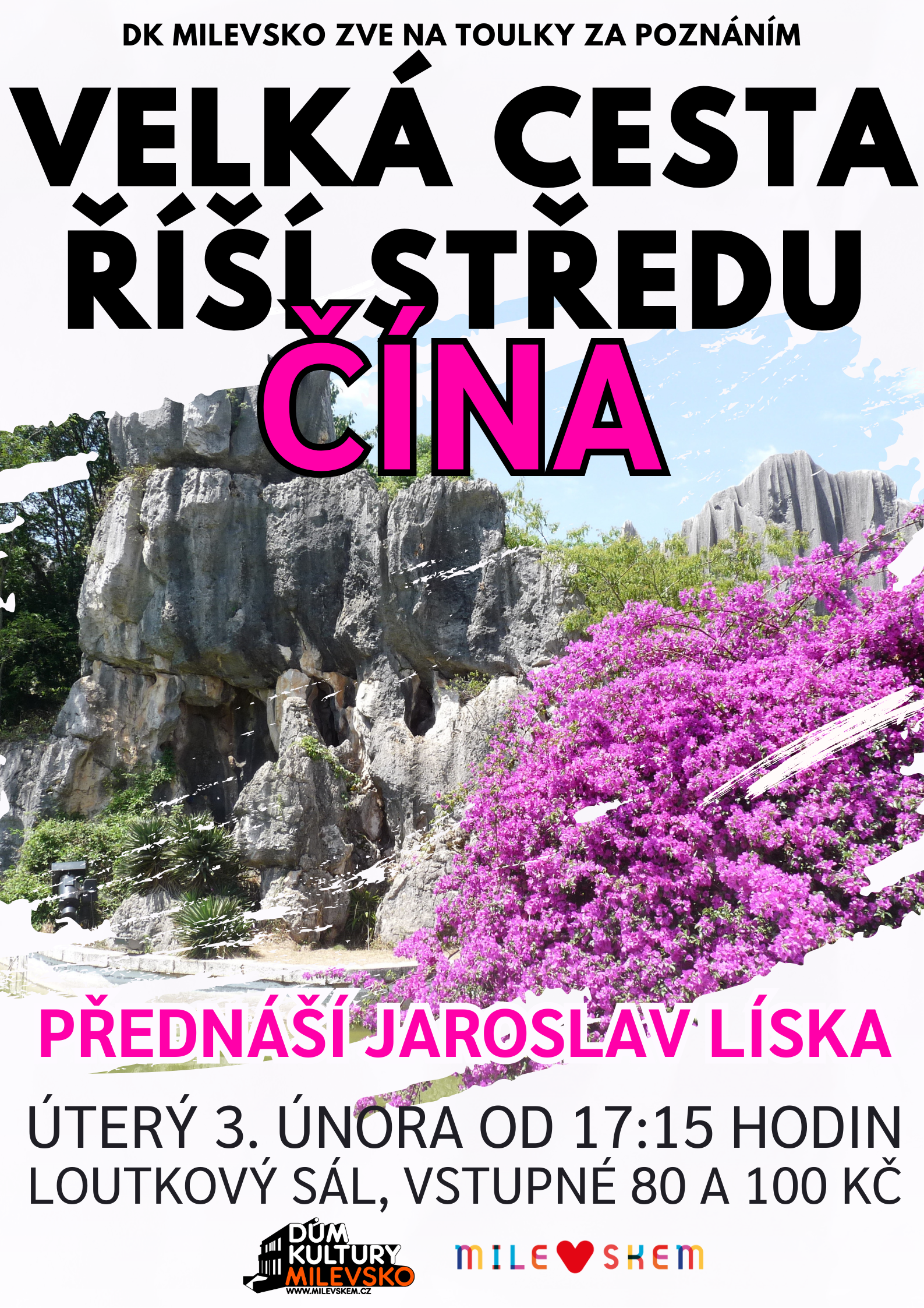 Plakát Toulky za poznáním - Čína - Velká cesta říší středu