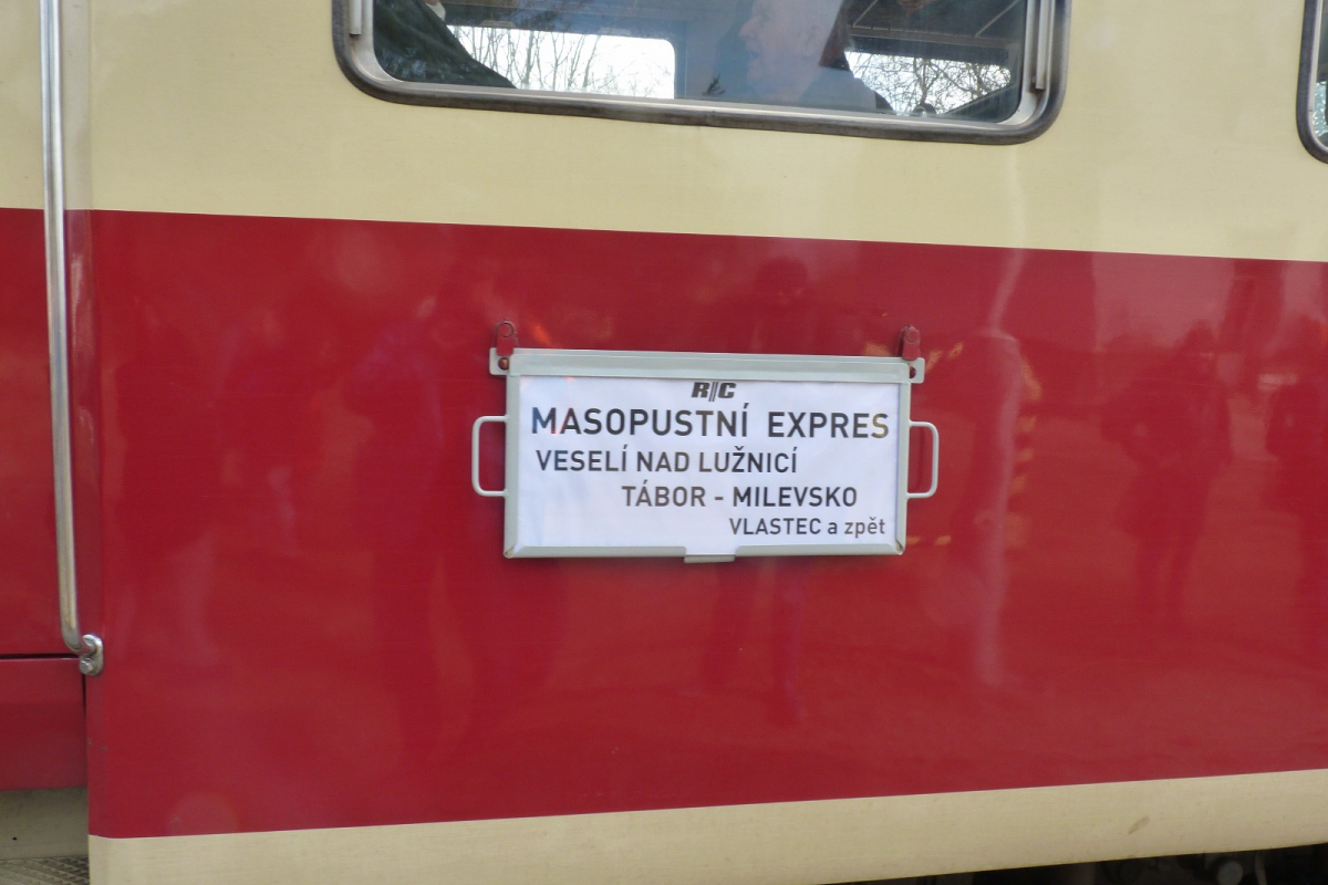 Foto k aktualitě Vyrazte na masopust stylově Masopustním expresem