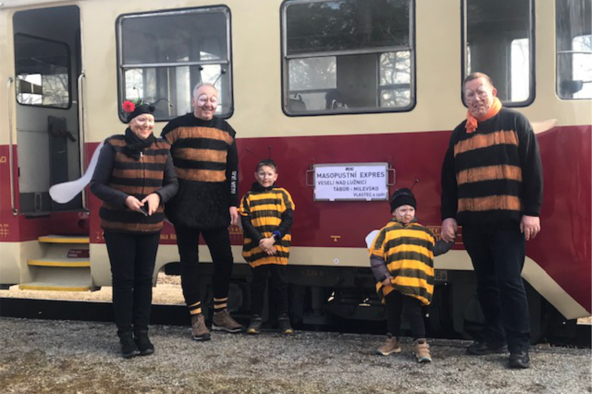 Vyrazte na masopust stylově Masopustním expresem