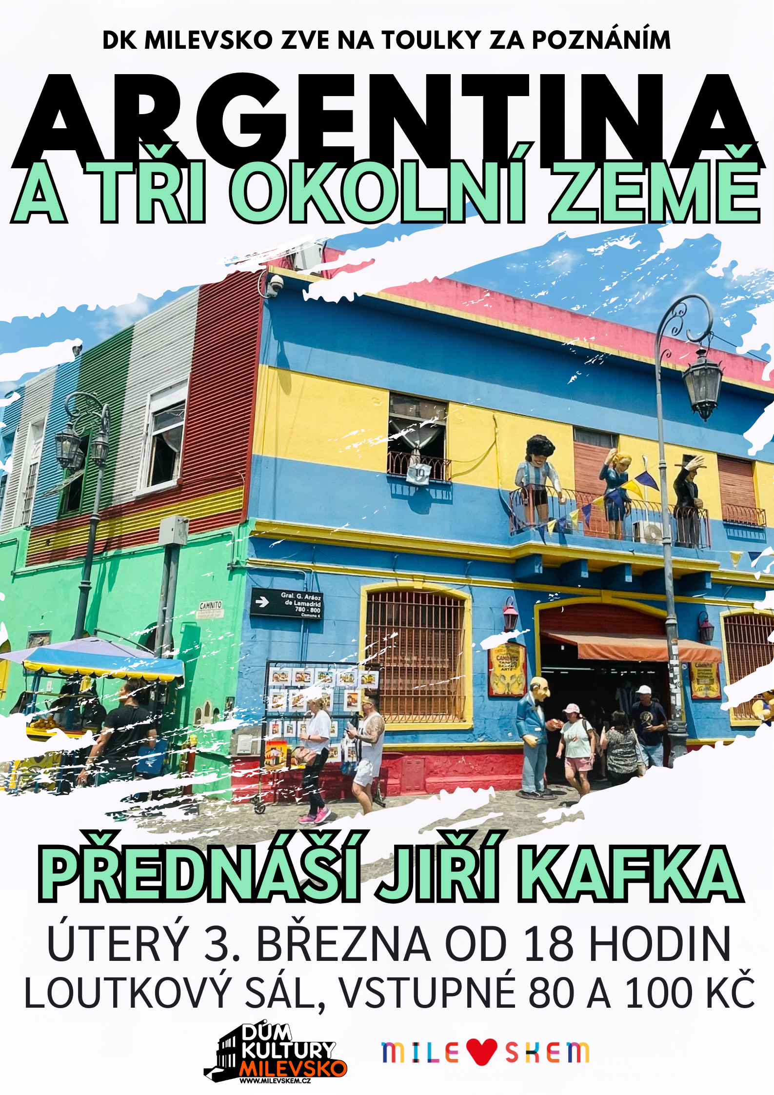 Plakát Toulky za poznáním - Argentina a tři okolní země