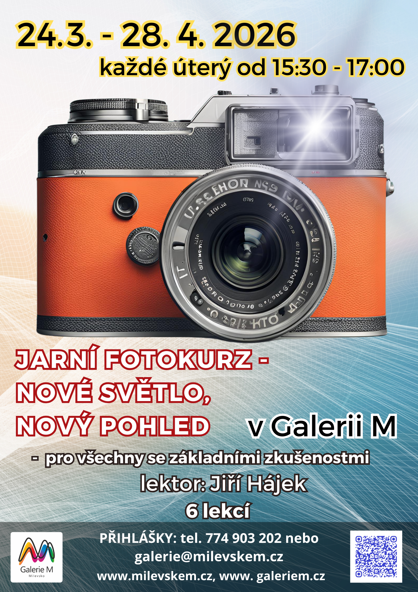 Plakát Jarní fotokurz - nové světlo, nový pohled