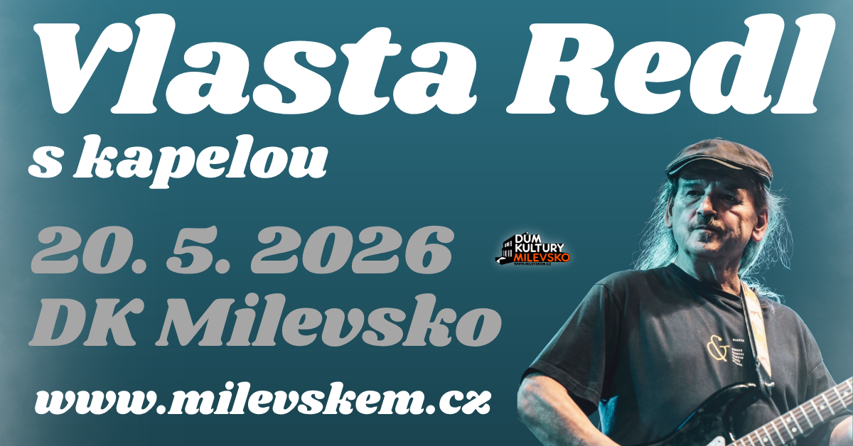 Plakát Vlasta Redl s kapelou