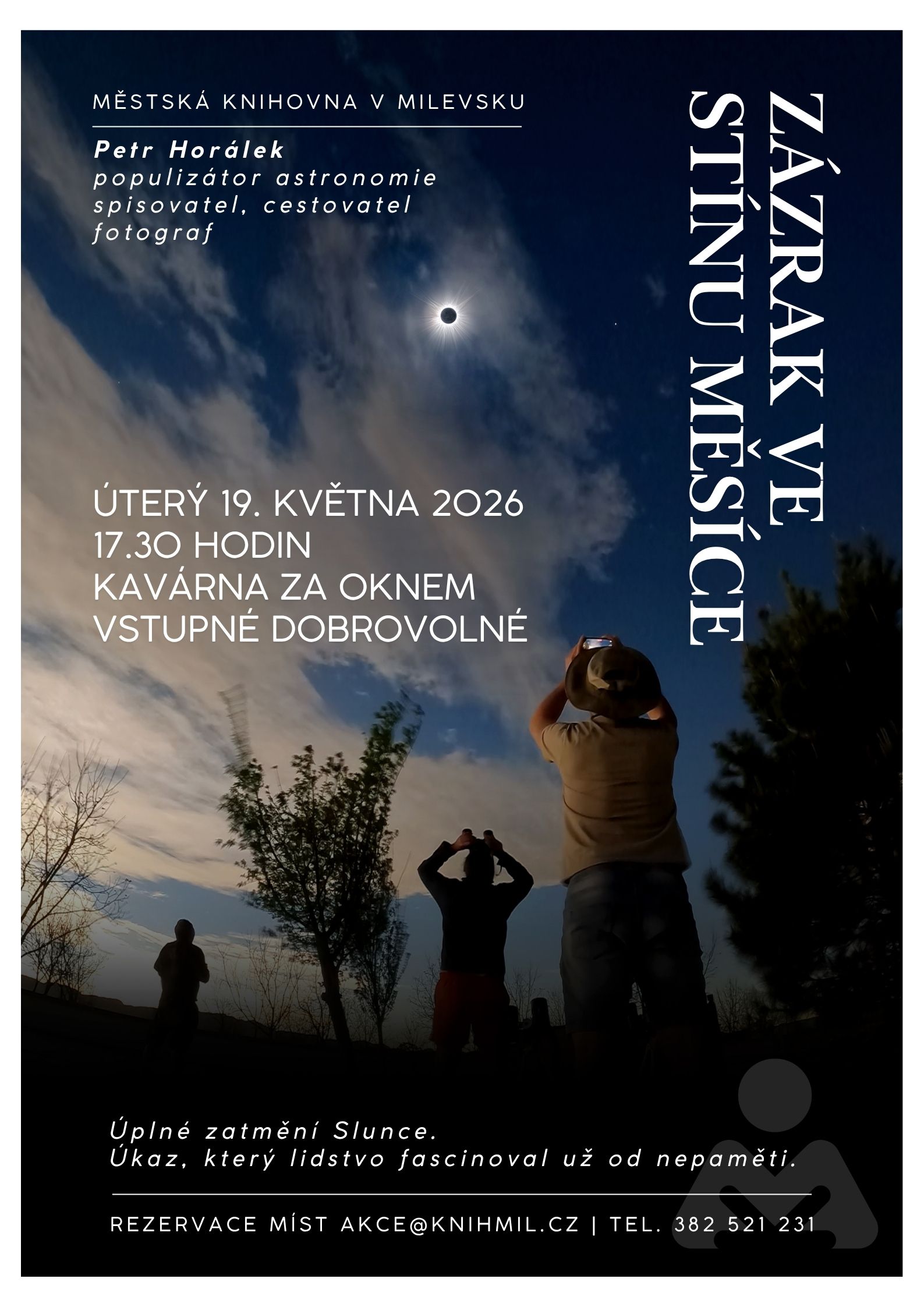 Plakát Petr Horálek: Zázrak ve stínu Měsíce