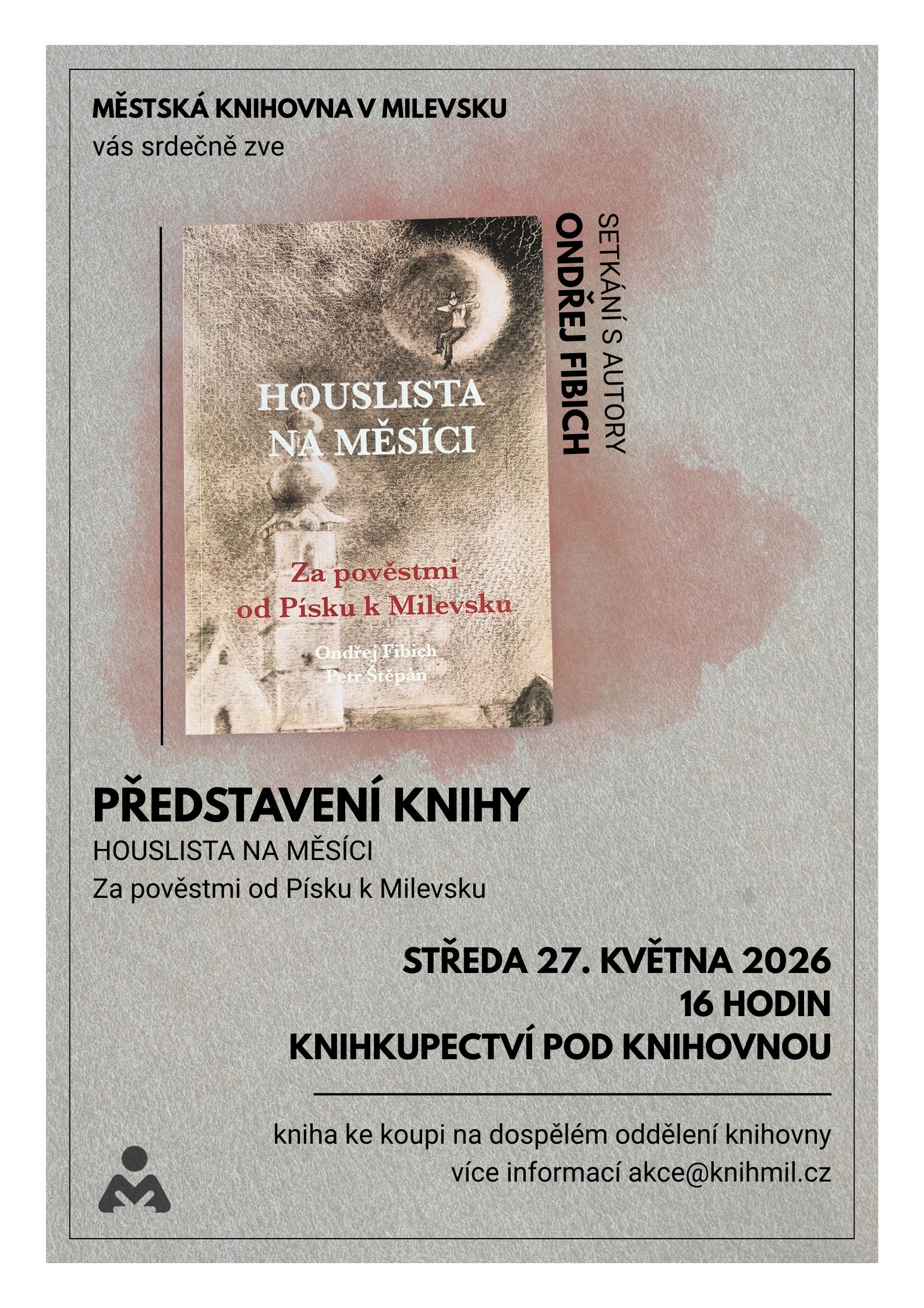 Plakát Ondřej Fibich: prezentace knihy