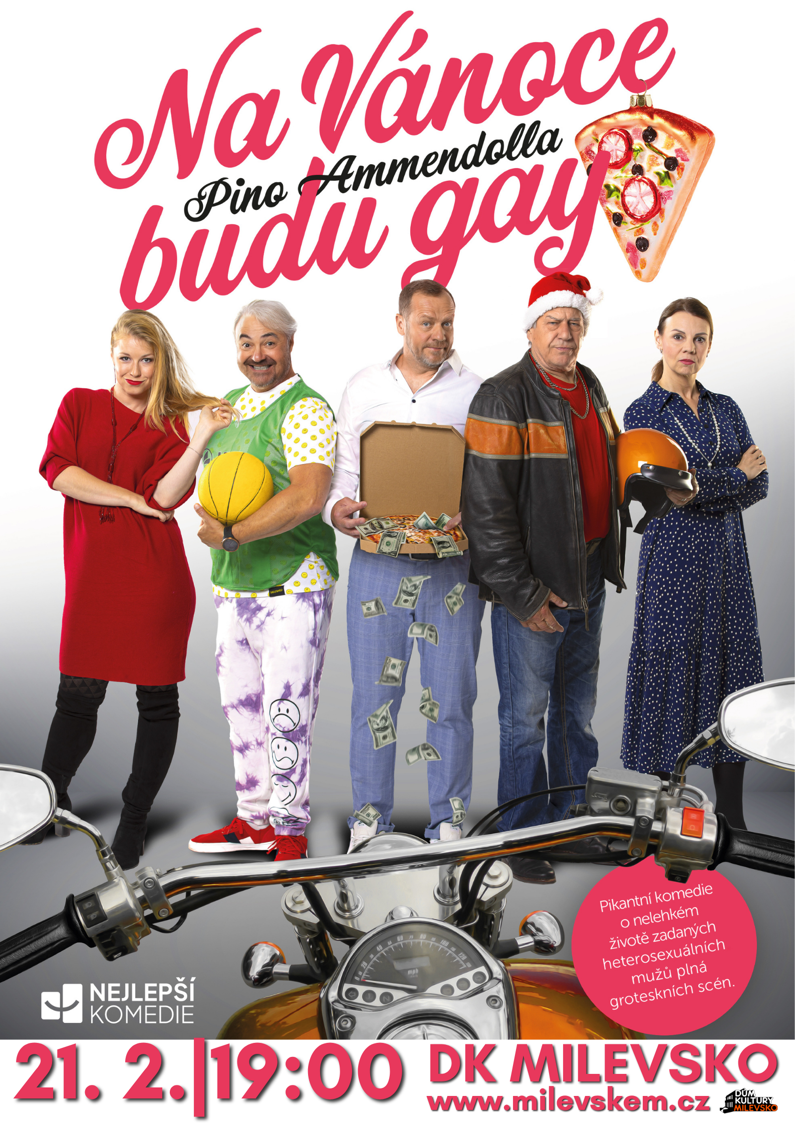 Plakát Divadlo - Na Vánoce budu gay