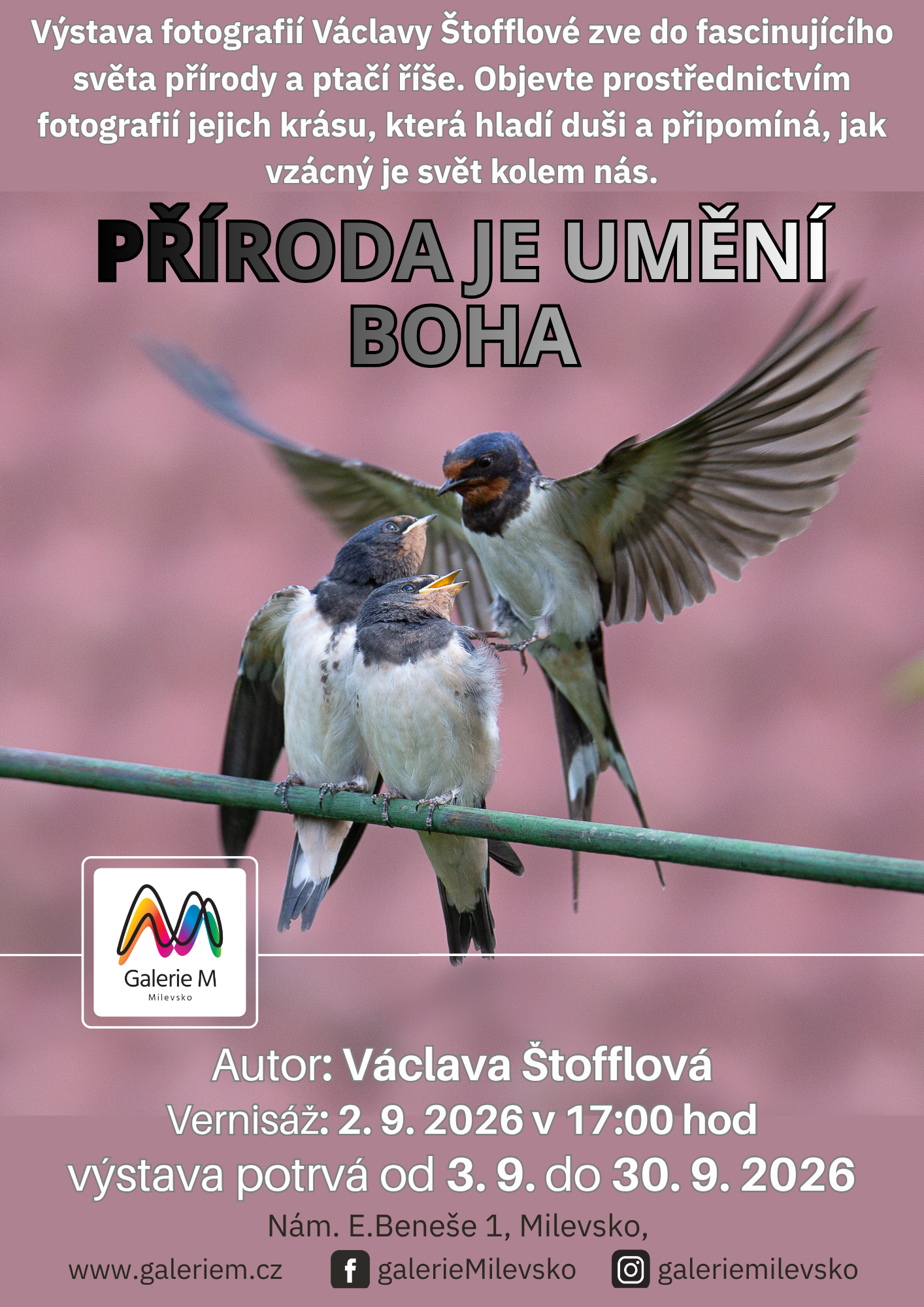 Plakát Vernisáž výstavy 