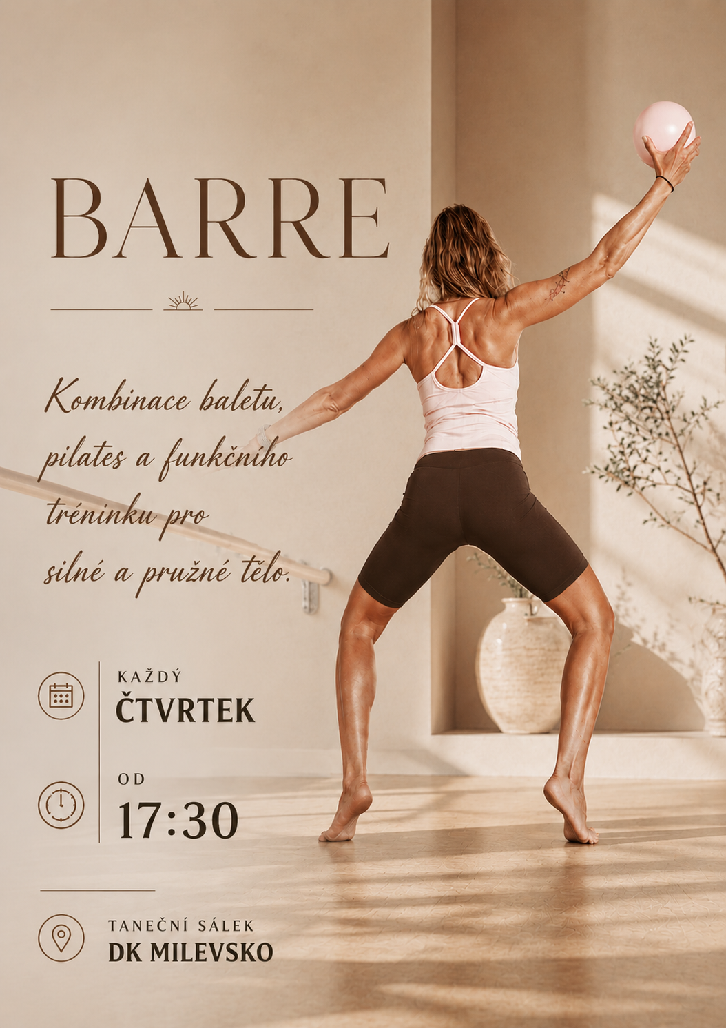 Plakát Barre - zahájení