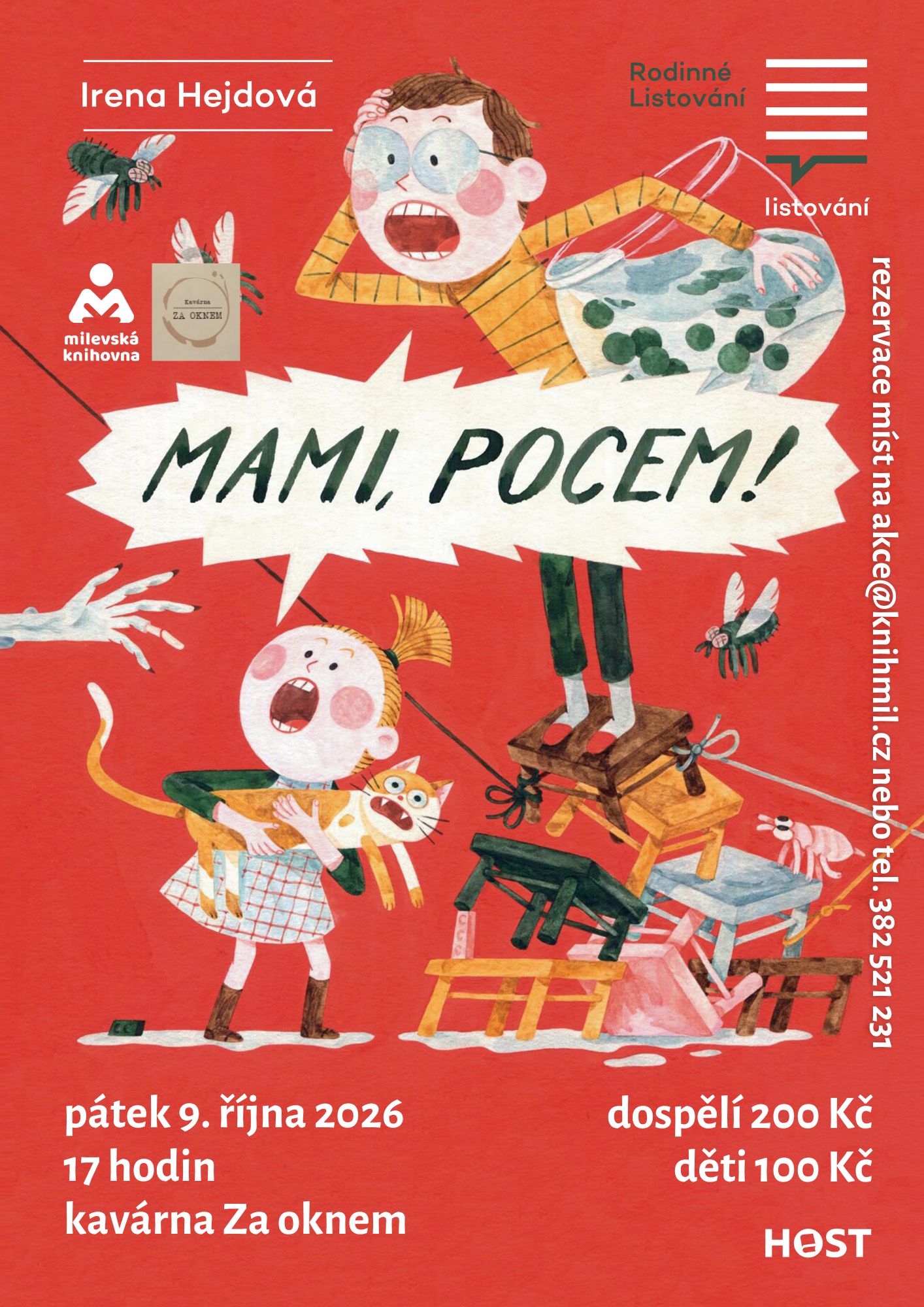 Plakát: Listování - Mami, pocem!