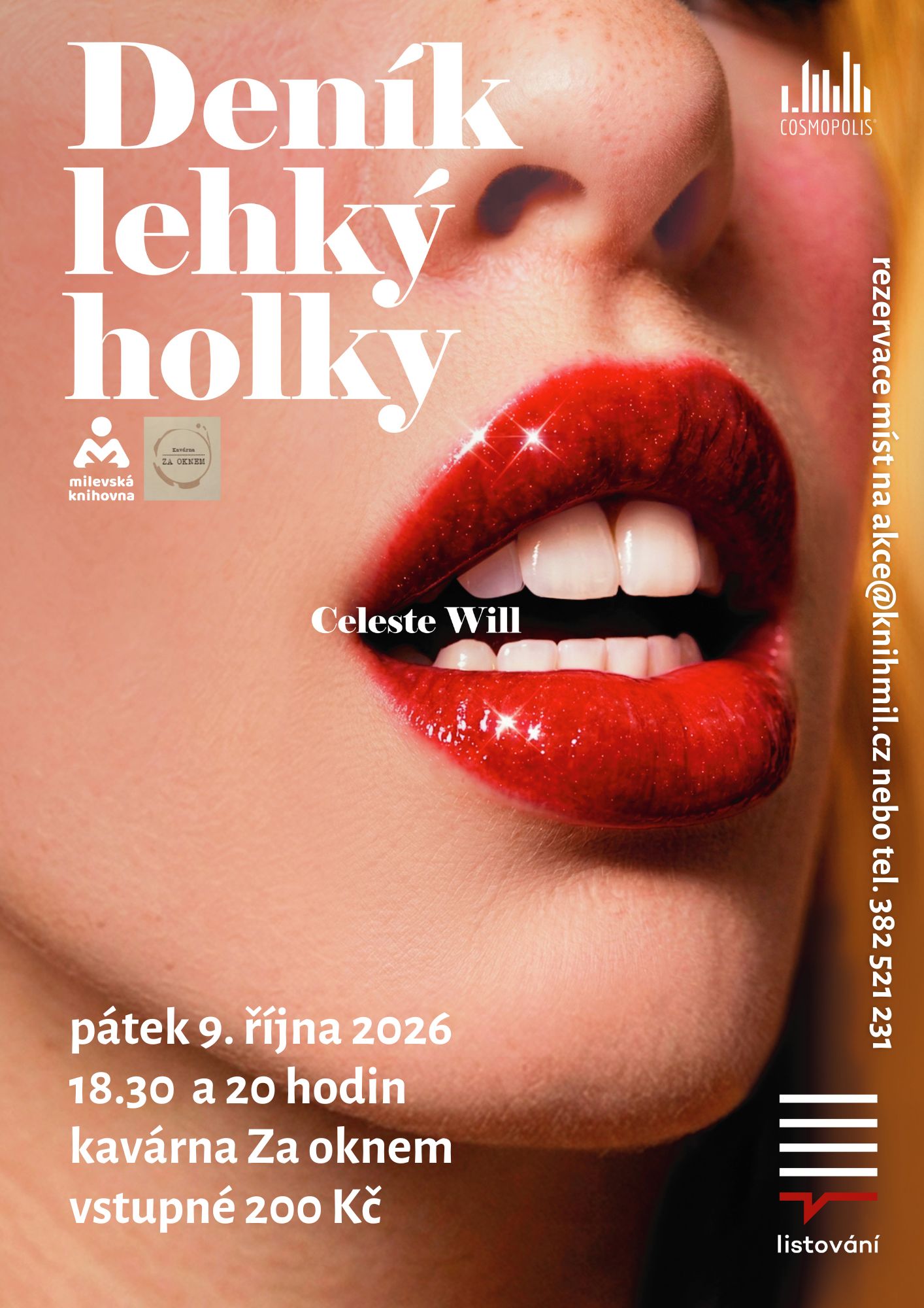 Plakát: Listování - Deník lehký holky