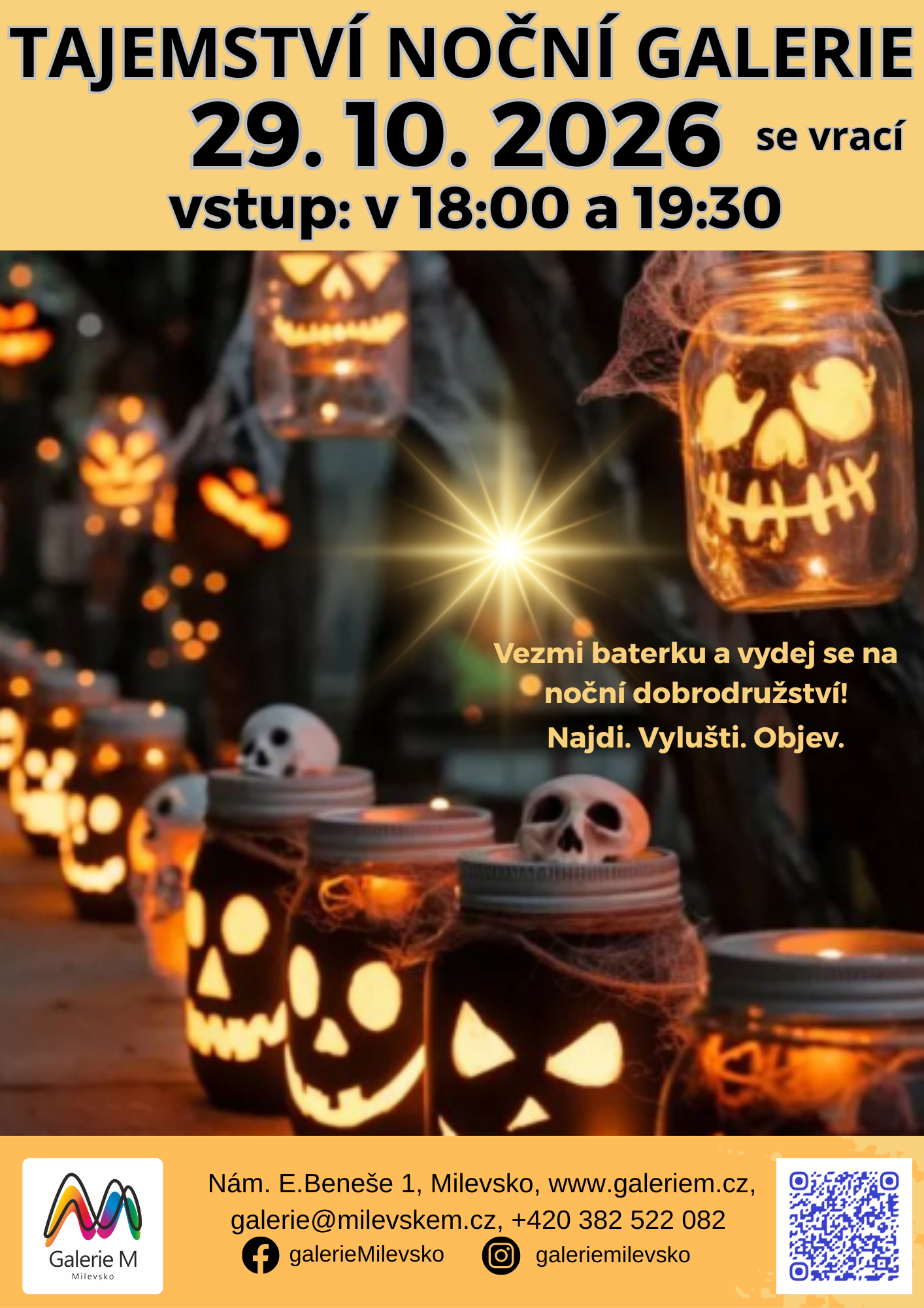Plakát: Tajemství noční galerie